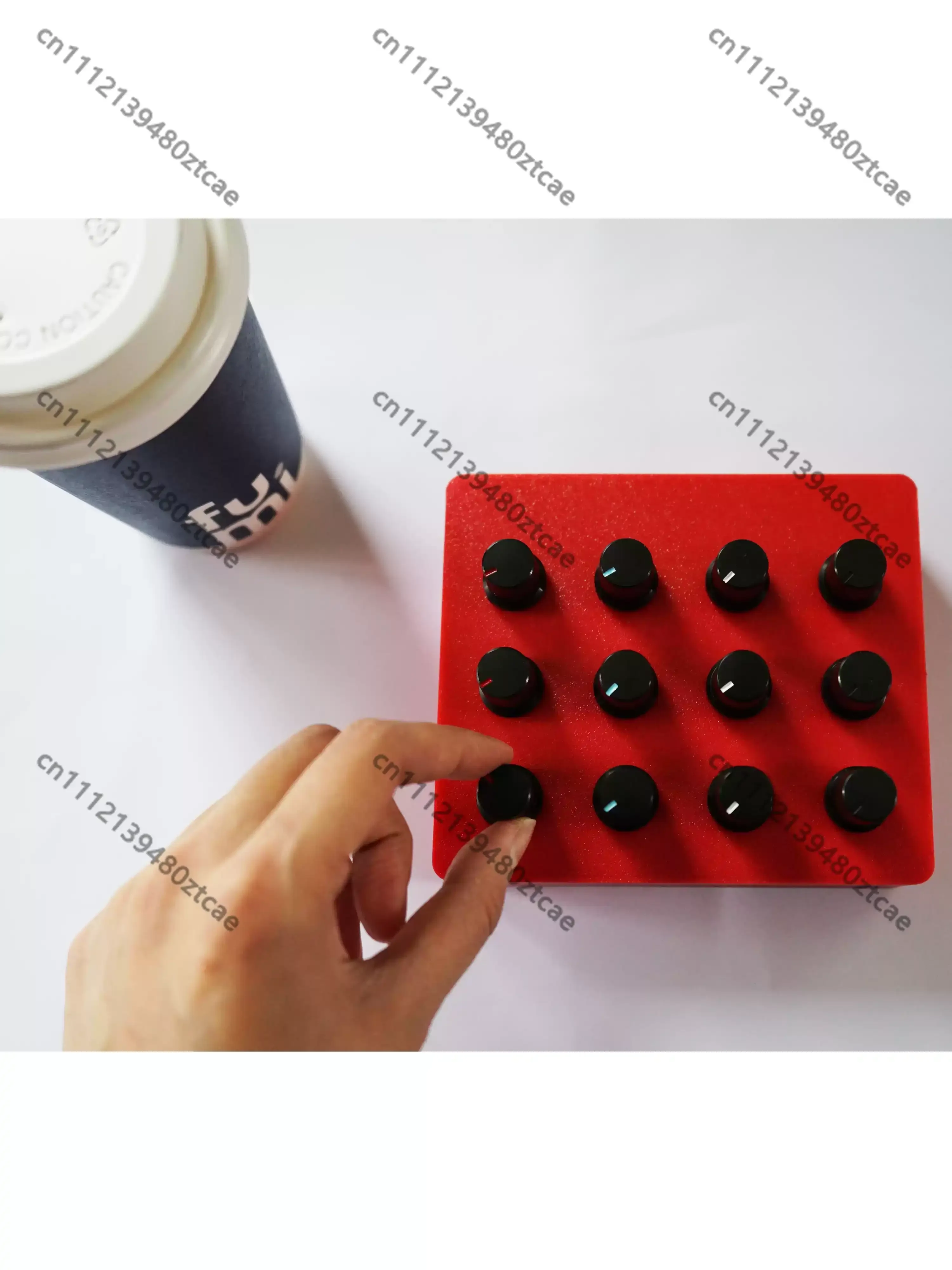 Custom Programmable MIDI Control Panel 12 Stepless Knobs 12 Keys Envelope Expression Audio Mix Arrangement Equipment