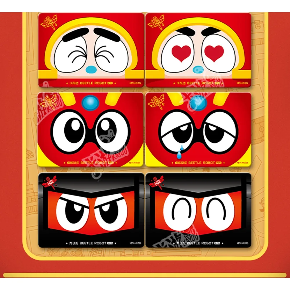 KAYOU – carte de Collection originale b-robo Kabutack, carte d'archive de personnage de dessin animé de comédie japonaise, cadeaux au trésor de noël pour enfants