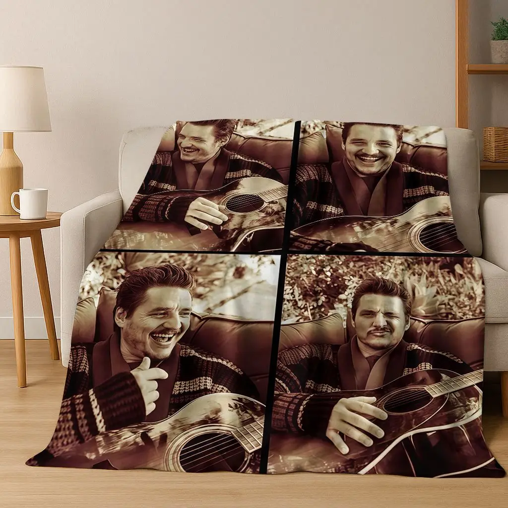 ثلاثية الأبعاد خوسيه بيدرو بالمسيدا باسكال ستار الفانيلا بطانية لينة بطانية دافئة لغرفة النوم غرفة المعيشة السرير السفر التخييم نزهة هدية