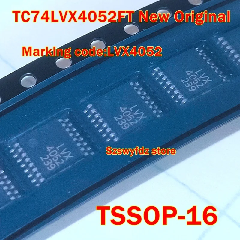

TC74LVX4052FT TSSOP-16 Marking code:LVX4052 New Original Multiplexer/Demultiplexer