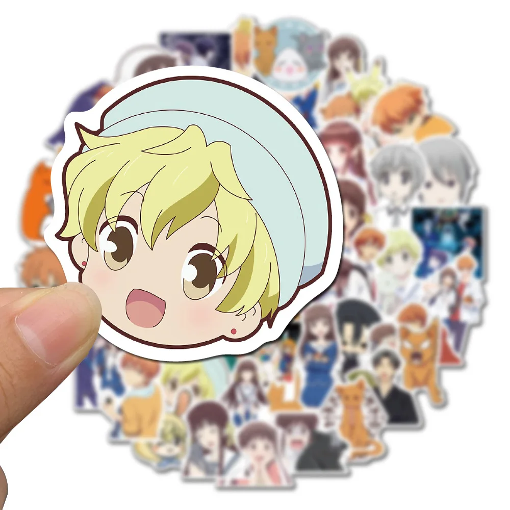 

10/50/100PCS Anime Fruits Basket Sticker Graffiti Cartoon Cute DIY Diary Desk Skateboard Laptop Guitar Waterproof Decal Toy