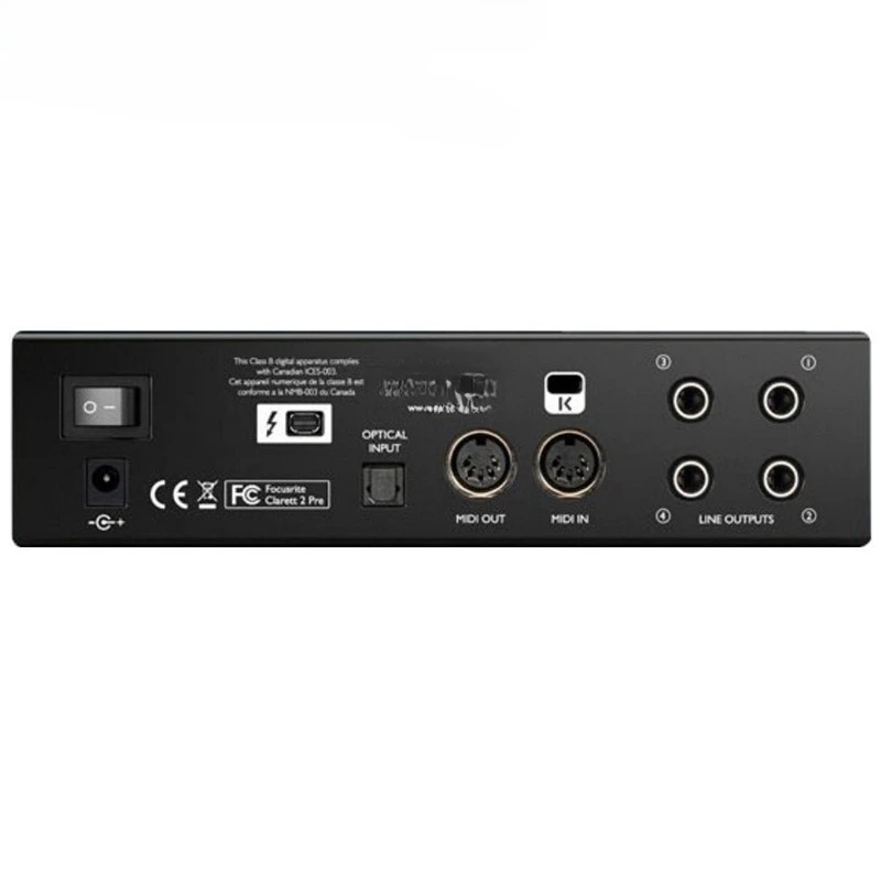 2Pre recording arrangement 10 in 4 out USB sound card arrangement production