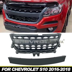 Grille W/Light Accessories Fits For Chevrolet  S10 2016-2018 Racing Grill