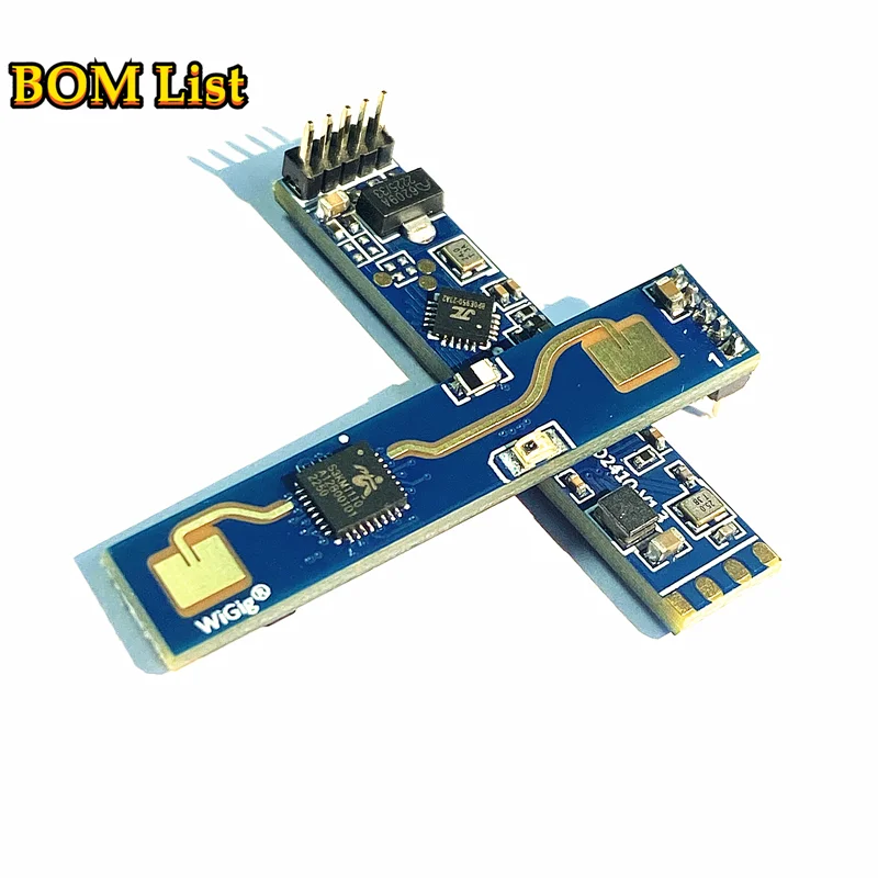 HLK-LD2410B LD2410B BLE 24G Microwave mmWave human presence Radar Wireless Module Motion Sensor