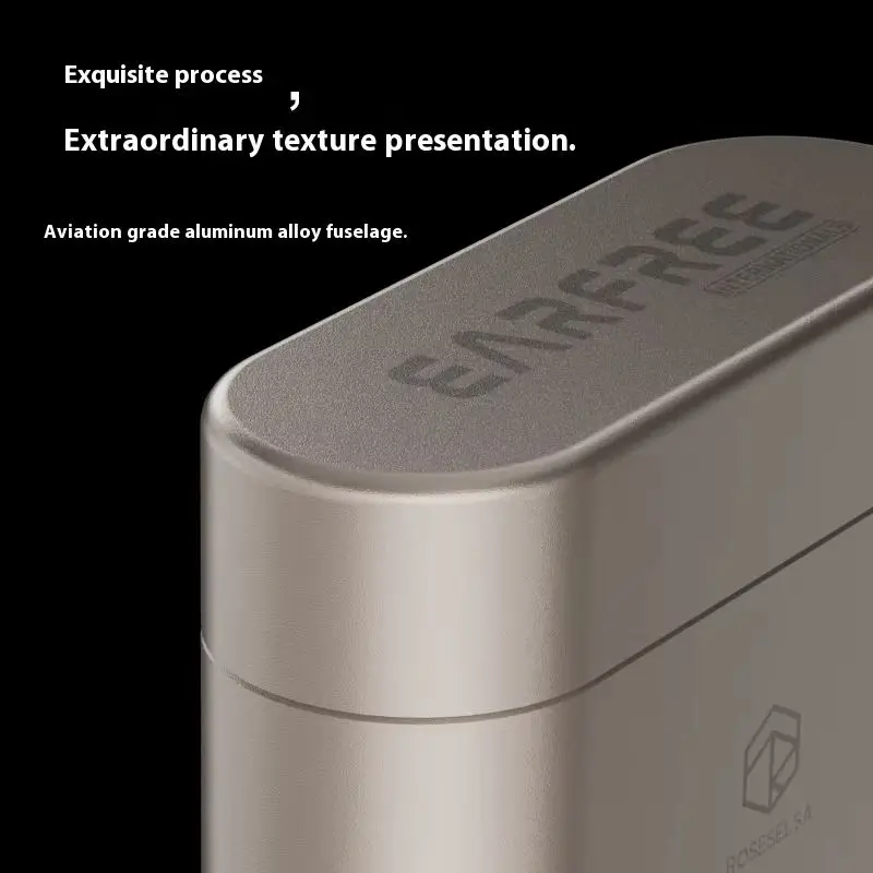 ROSESELSA Earfreei5 HiFi Sound Wireless Earphones TWS Earbuds Hybrid Active Noise Cancellation IPX5 Gaming Earbuds Customized