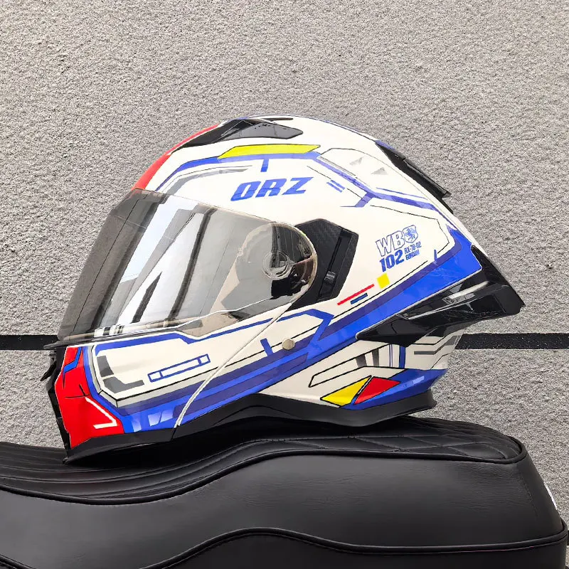 خوذة دراجة نارية للبالغين مناس - مراجعة Modular Flip Up Motorcycle Helmet Dot Approved وسعره