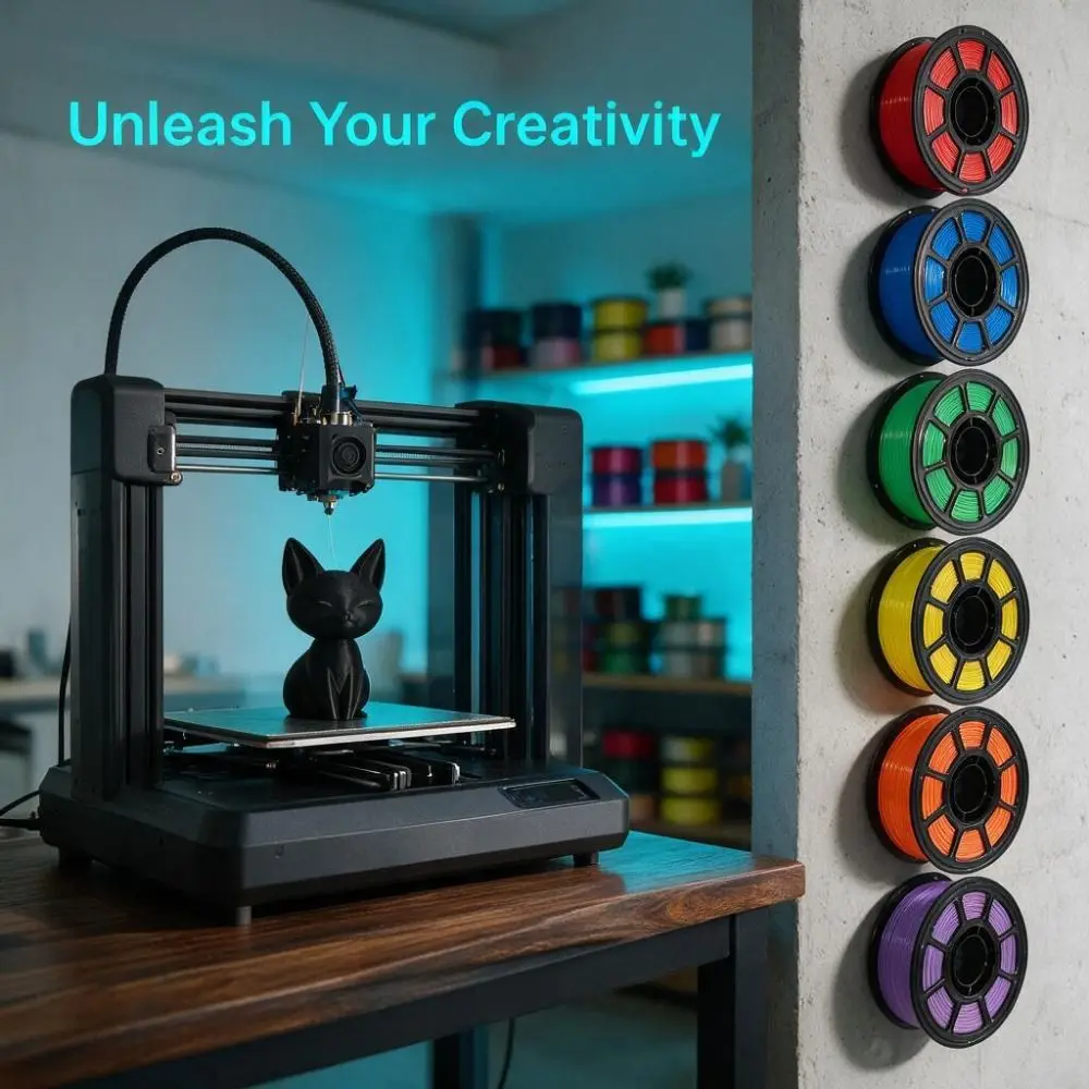 1.75mm 3D Printer Filament 1kg Spool High Toughness PETG Filament No Stringing Low Shrinkage 3D Printing Material