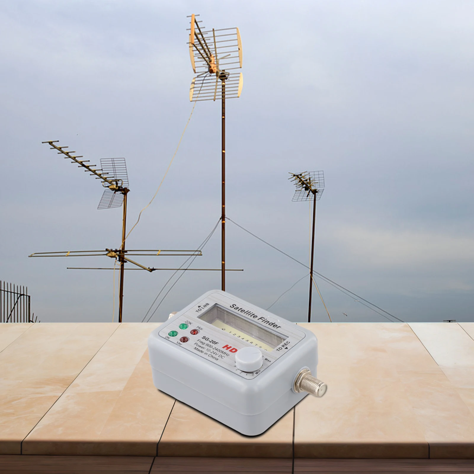 for tv High-definition for satellite Finder Digital Signal Instrument 950MHz-2150MHz Input Frequency Internal 22Khz Indicator