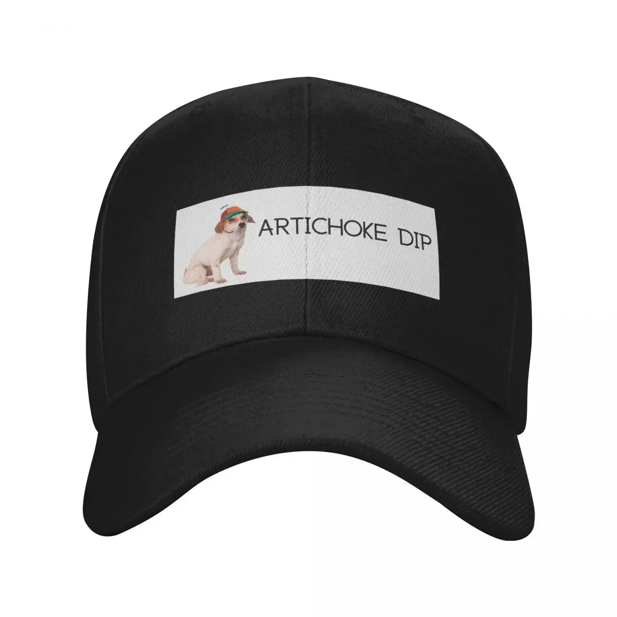 

Propeller Hat Dog Artichoke Dip Bumper Sticker Baseball Cap Streetwear Trucker Cap cute Men Golf Wear Women's
