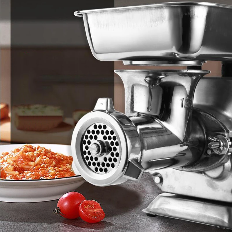 Automatic Cooked Meat Mincer Large Capacity Meat Grinder Meat Chopper Electric 110v