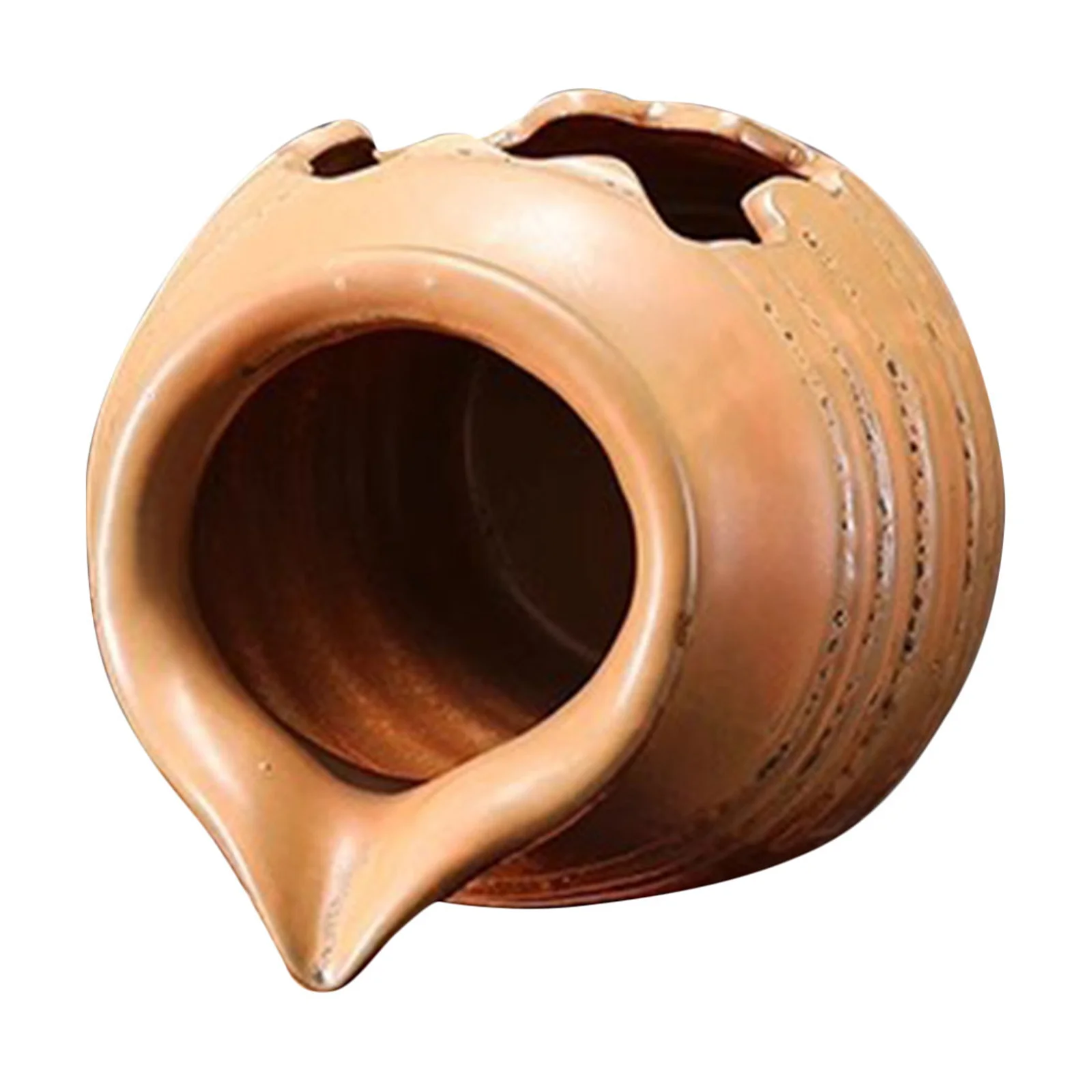 جرة سيراميك على الطراز العتيق نافورة تعميم المياه في الهواء الطلق حديقة ديكور جرة الاسترخاء تدفق نافورة الماء ديكور