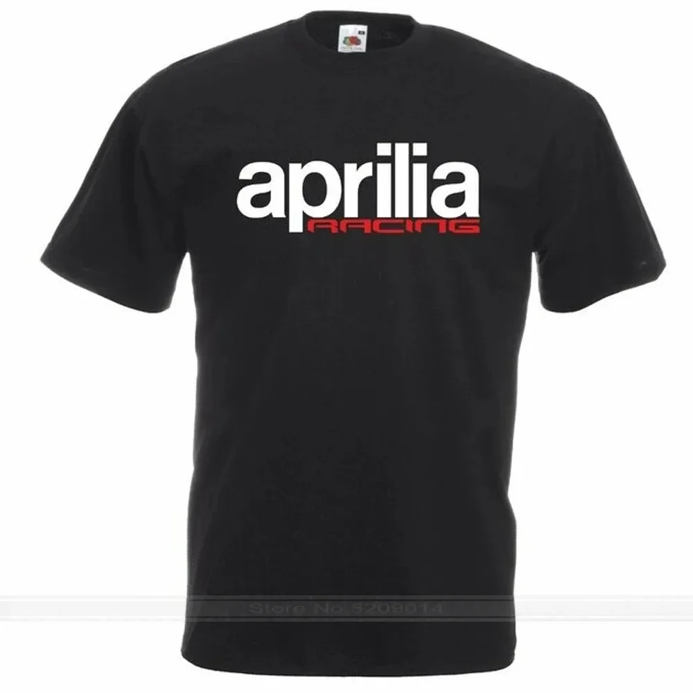 aprilia racing  Print Cotton Man T-Shirt  Fashion Couple Clothes Hipster Graphic Personalized Pattern Short Sleeve High Quality