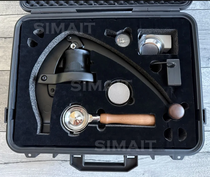 Flair 58 Pro Manual Espresso Machine – 58mm Steel Group Head w/ Pressure Gauge, Precise & Durable