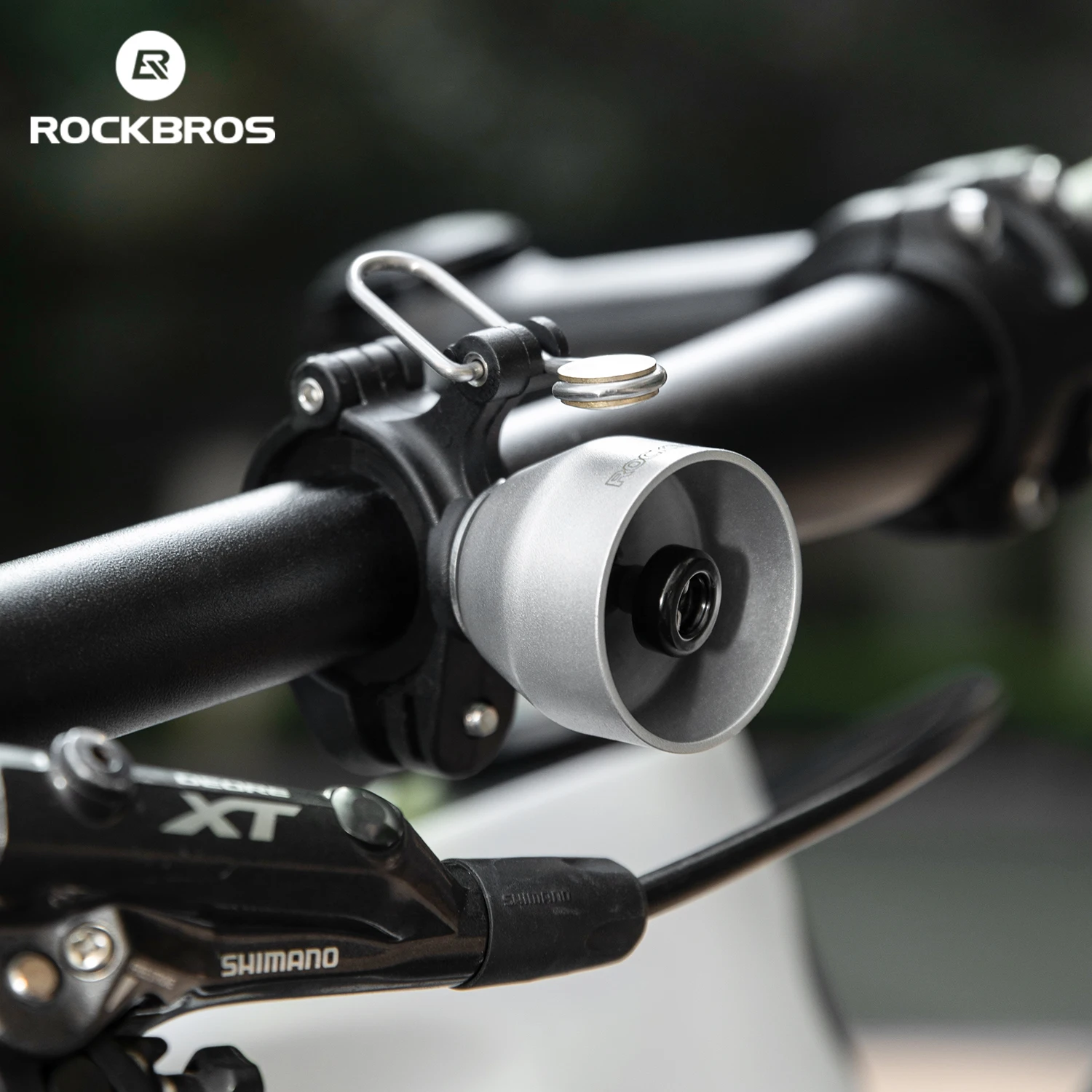 Picture 7: ROCKBROS Bike Bell Compact High-pitched Bell Warning Stable Bicycle Mini Horn Bell Copper Waterproof Retro Crisp Cycling Bell