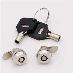 2PCS Security Furniture Locks Hardware Cam Lock For Security Door Cabinet Mailbox Drawer Cupboard Locker With 2 Keys