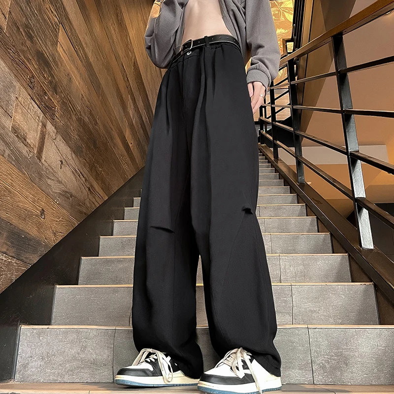 Pantalon décontracté ample rétro japonais, nouvelle marque de mode, été, 2024, nouvelle mode