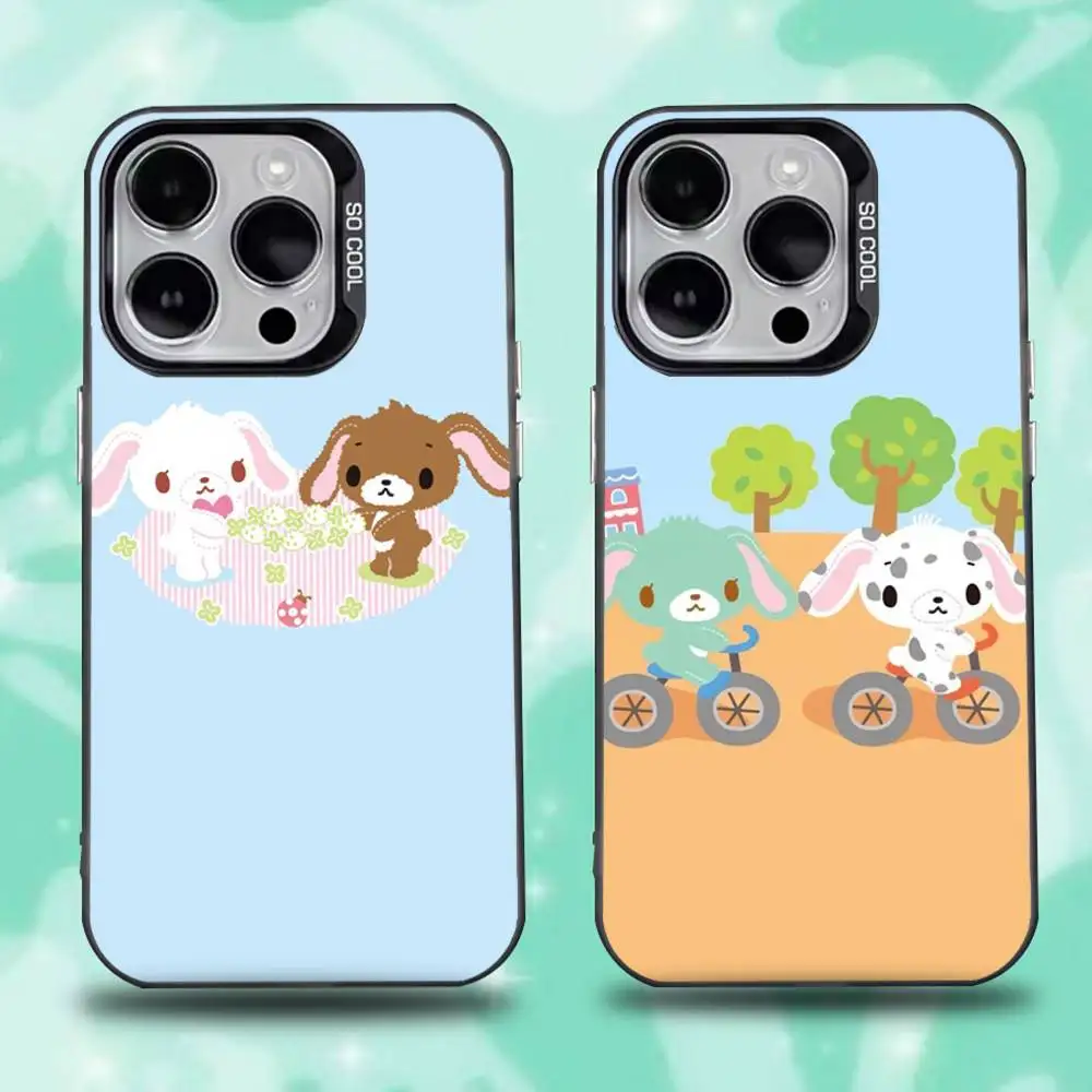 

S-Sugarbunnies-S Phone Case For iPhone 16,15,14,13,12,11,Mini,Pro,E,SE4,XS,MAX Black Candy Matte Cover