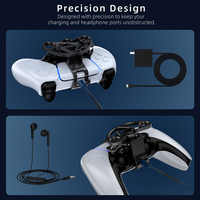 Mini 3D Printing Steering Wheel for PS5 Controller Simulates Car Steering Wheel Racing Game Steering Wheel Enhanced Game