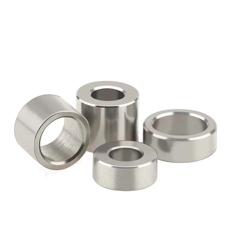 M10 M12 Stainless Steel Unthreaded Bushing Washer Round Hollow Standoff Spacer Gasket Sleeve Length 1 2 3 4 5 6 8 10 12 16 20mm