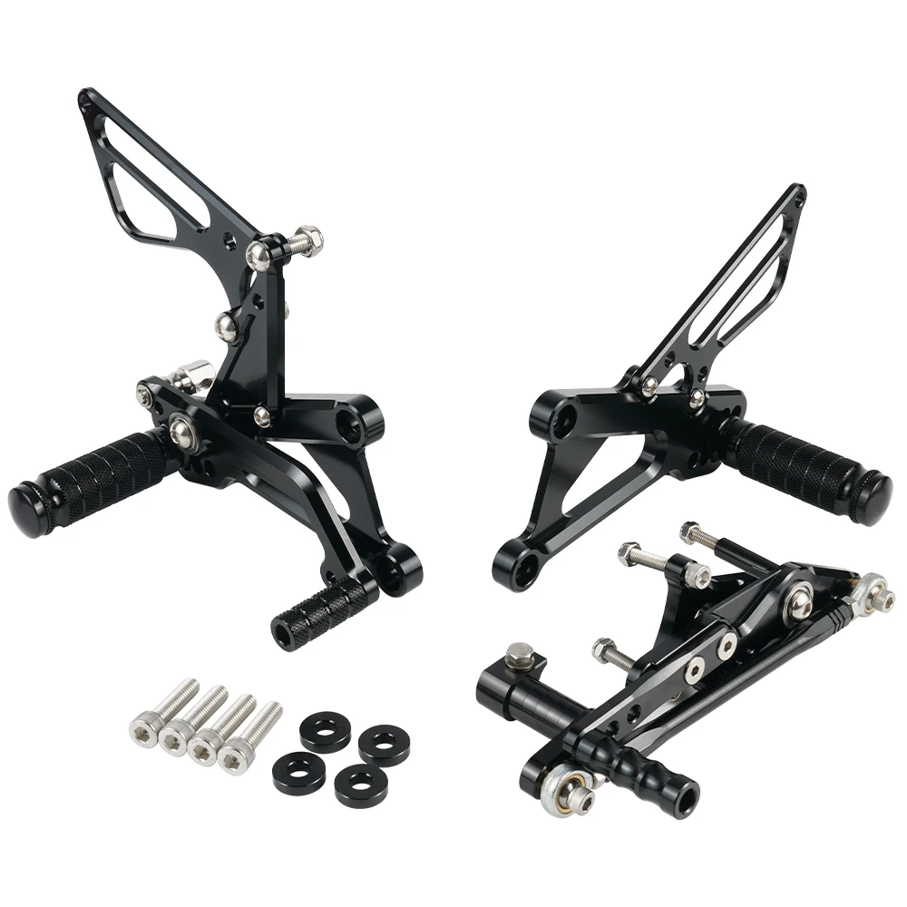 Motorcycle Adjustable Rearset Footrest Pedal Foot Pegs Rearsets for Triumph Daytona 675 2006 2007 2008 2009 2010 2011 2012