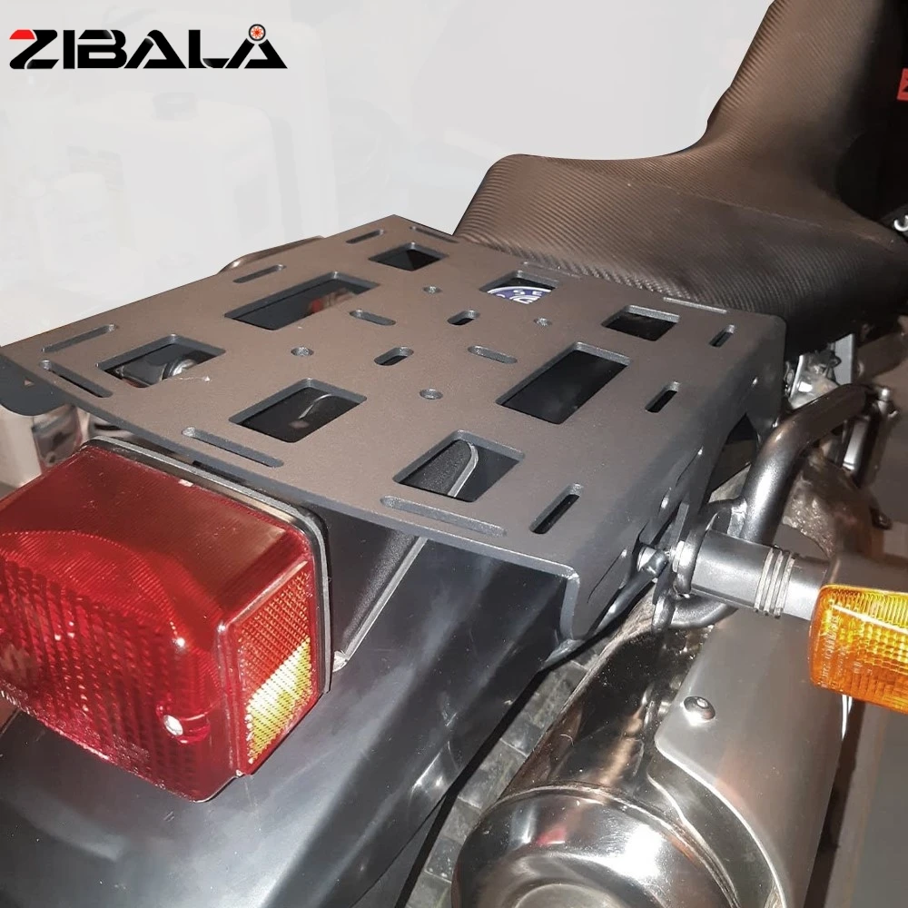 For Suzuki DR650 DR 650 1990-2023 2022 2021 2020 2019 2018 2017 Motorcycle Rear Luggage Bracket Rack Carrier Plate Shelf Holder