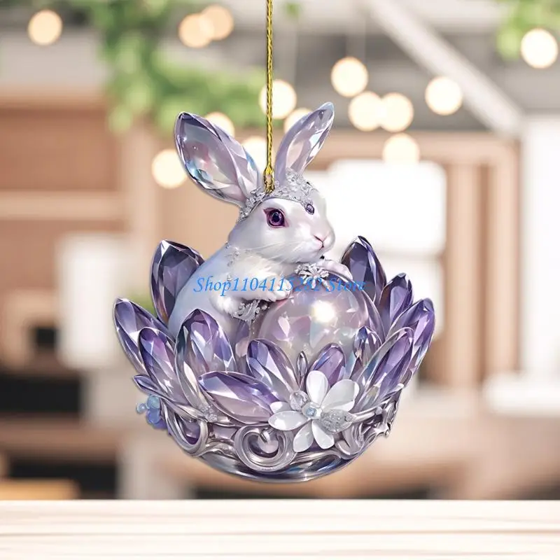 

Hanging Ornament Crafted from Acrylic for Fashionable Decoration and Gift