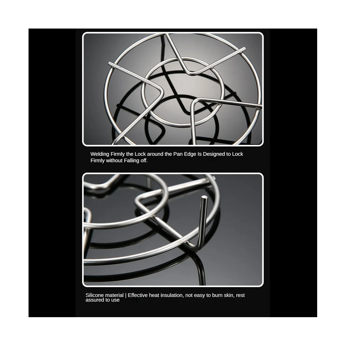 Flan Pan Flanera 몰드, 뚜껑이 달린 스테인리스 스틸 플랜 몰드, 6 쿼트 냄비
