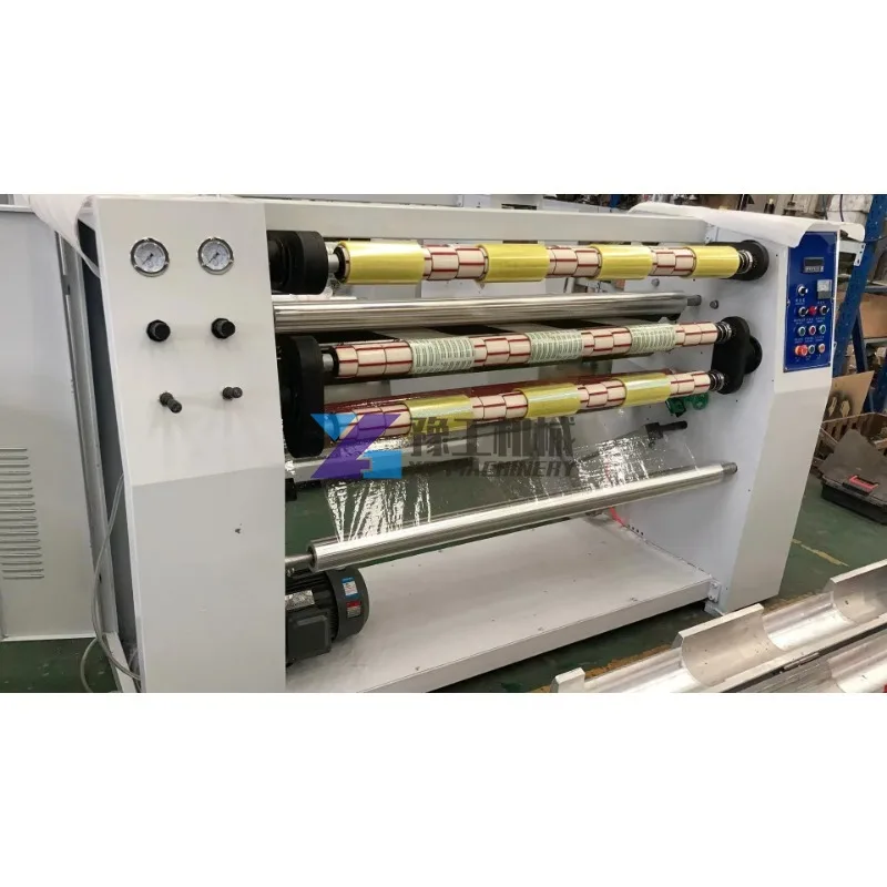 FT-210 selotip selotip otomatis mesin Rewinding Bopp mesin pembuat pita Cello