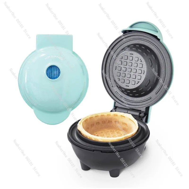 110V US Standard Waffle Bowl Machine Breakfast Cake Maker Egg Tart Ice Cream Egg Roll Maker Wholesale