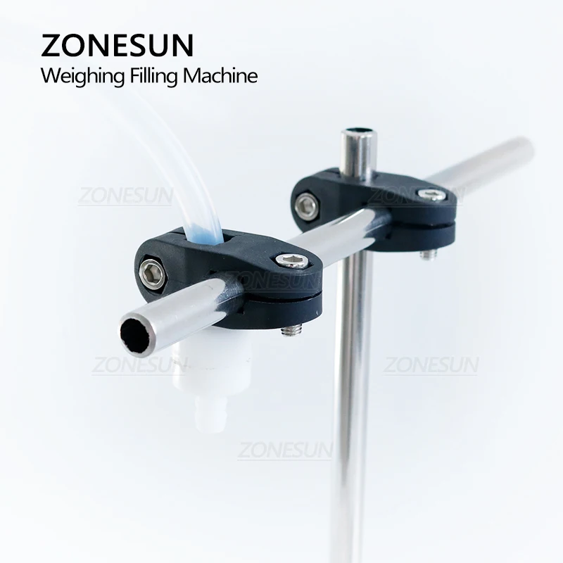 ZONESUN ZS-DP611W 0.03-5 كجم السائل ملء و ماكينة وزن رئيس واحد المشروبات زجاجة ماء زيت ماء العطور حشو
