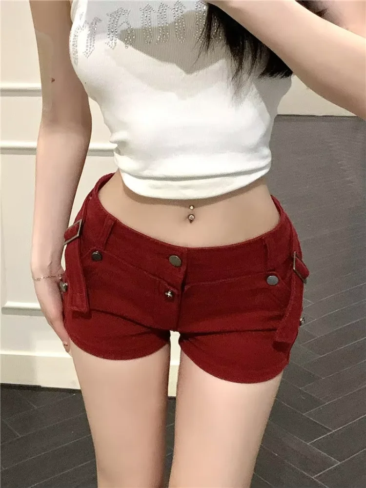 Casual Spice Girls Short Denim Shorts American Small Fellow Trendy Small Fellow Pantalones Slim Elegant Casual Moda Pants