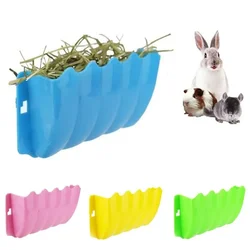 Hanging Grass Feeder Small Pet Rabbit Hanging Grass Feeder Rack Shelf Hay Bowl Holder Box Dispenser Rabbit Supplies