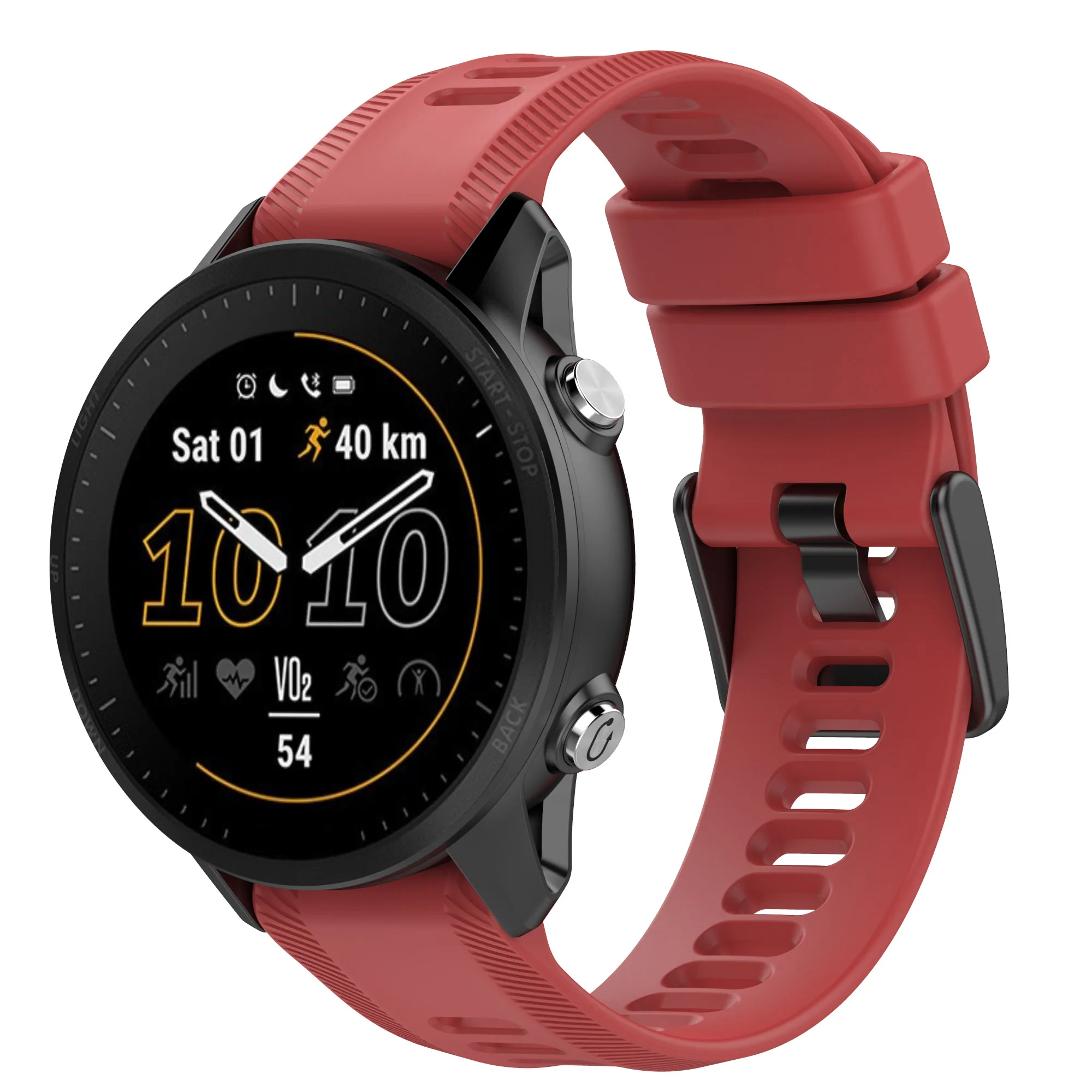 Cinturino da 22.4mm per Garmin Forerunner955 47mm smartwatch Silicone Sport correa bracciale Garmin Forerunner955 47mm band Watch Access