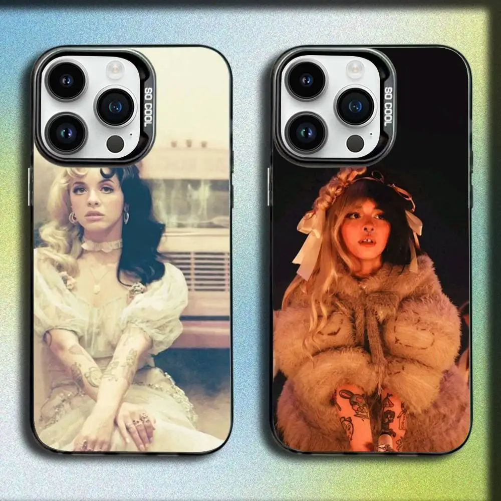 

M-Melanie Singer M-Martinez Phone Case For iPhone 17,16,15,14,13,12,11,Pro,Max,Plus,E,SE4,Air,Mini Black IMD Box