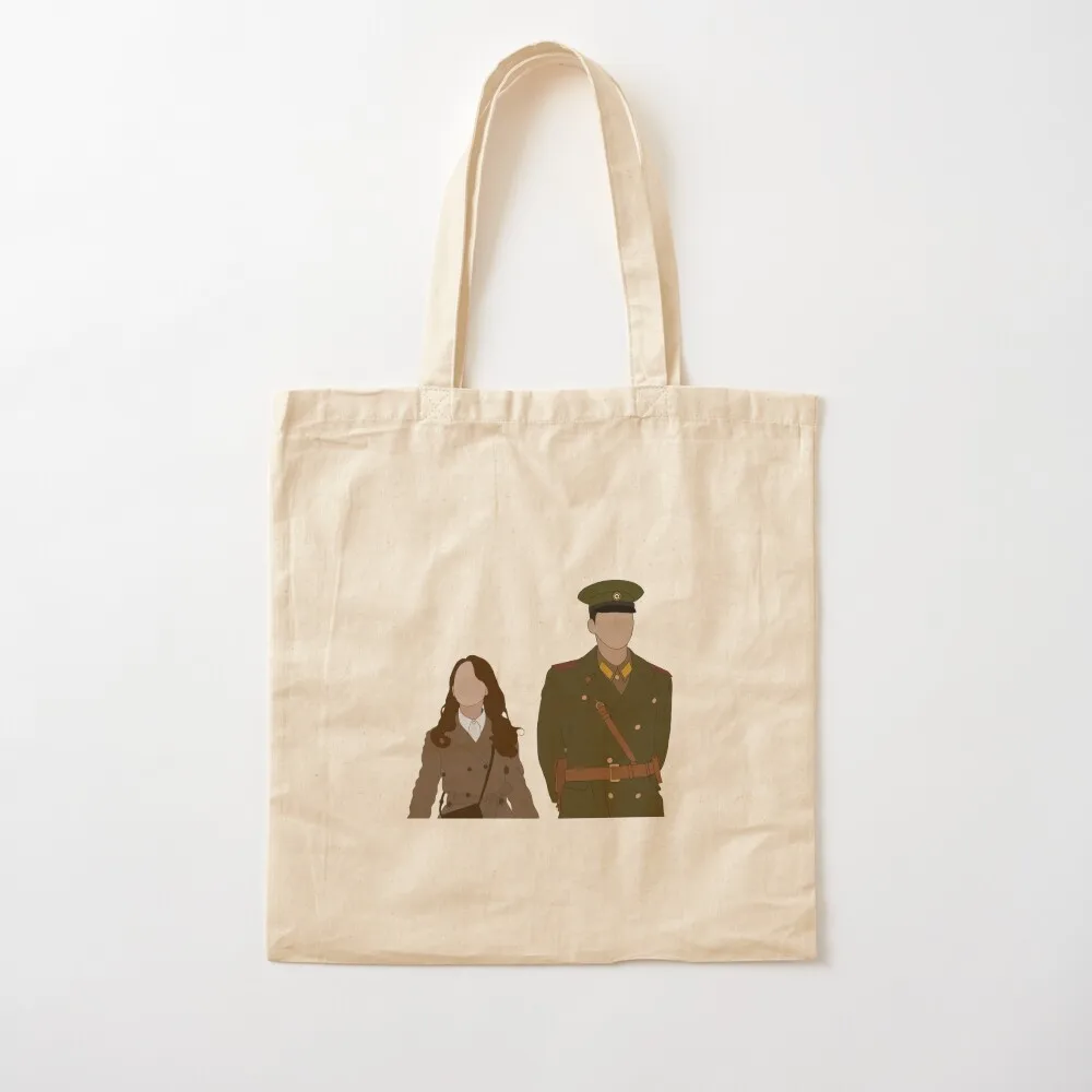 

Crash Landing on you binjin Tote Bag многоразовые сумки для покупок Женская сумка на заказ Холщовая сумка