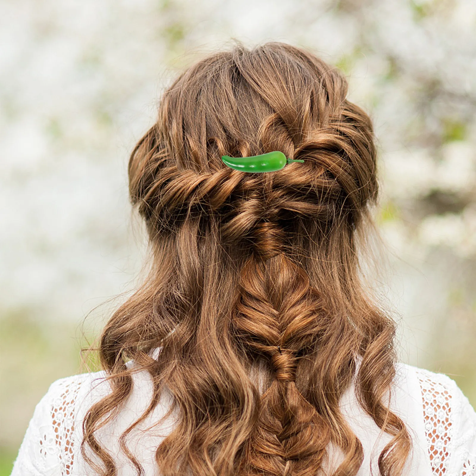 

Набор из 4 заколок для волос в виде овощей и перца чили, уникальный дизайн, мини-заколки-крокодилы, милые аксессуары для волос для женщин