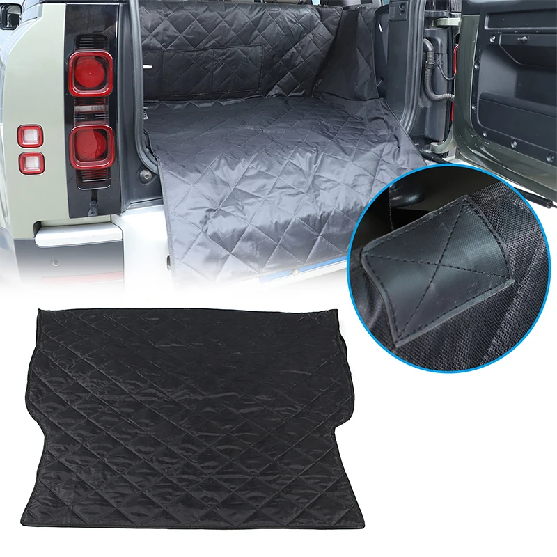 

For Land Rover Defender 110 2020+ PVC black car trunk pet anti-dirty mat car interior modification protection accessories