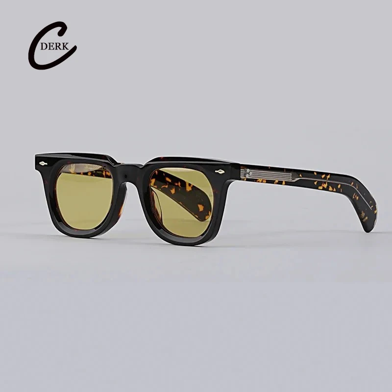 Men's acetic too glasses UV400 outdoor handmade VENDOME ladies personality luxury brand trendy sunglasses