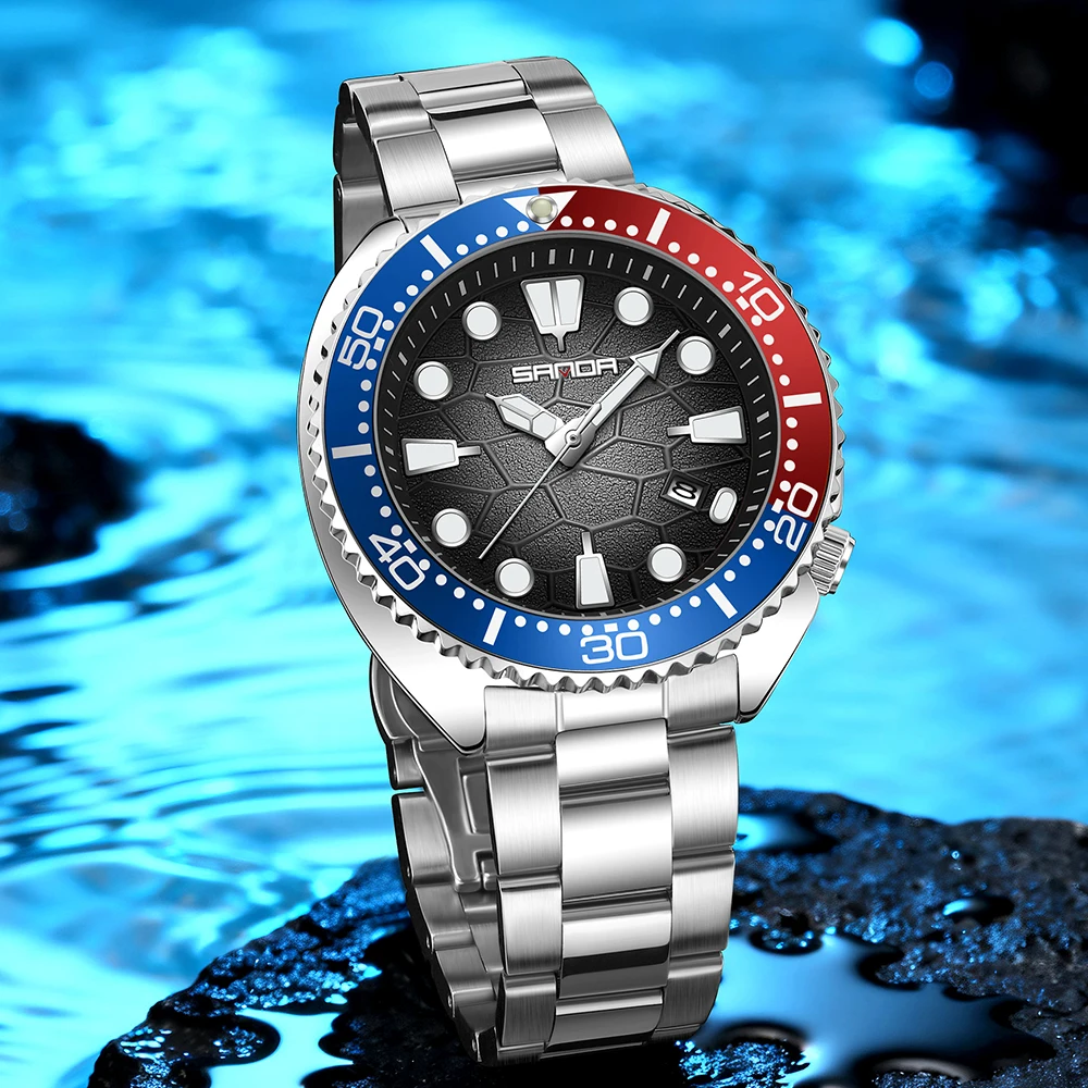 2025 أفضل ماركة ساعة رجالي موضة ساعات للرجال فستان كاجوال باجاني ساعة ذات تصميم عسكري كوارتز ساعة اليد Relogio Masculino