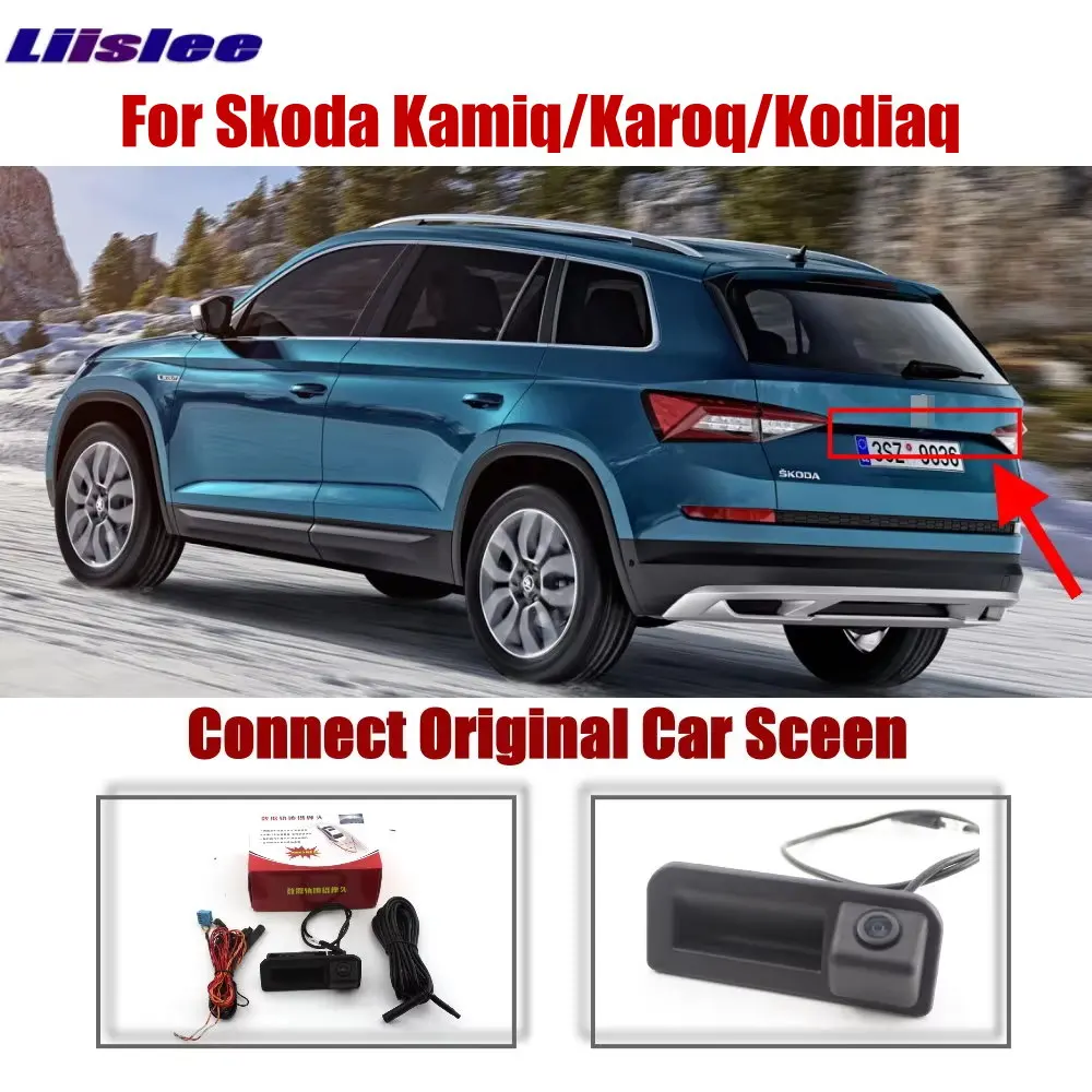 Factory OEM Screen Vehicle Backup Camer For Skoda Kamiq/Karoq/Kodiaq 2016-2025 MIB/MQB/PQ System Car Reversing Upgrade Kit
