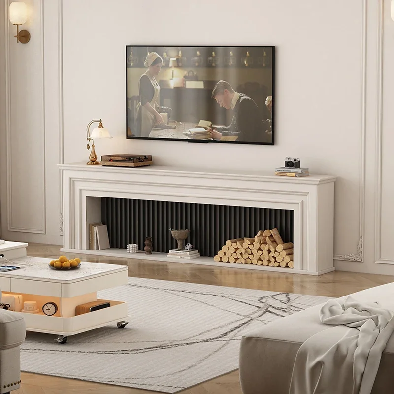 

Black Storage Fireplace Tv Stand Living Room Wall Universal Luxury Nordic Tv Cabinet Modern 85 Inch Fernsehen Tisch Furniture