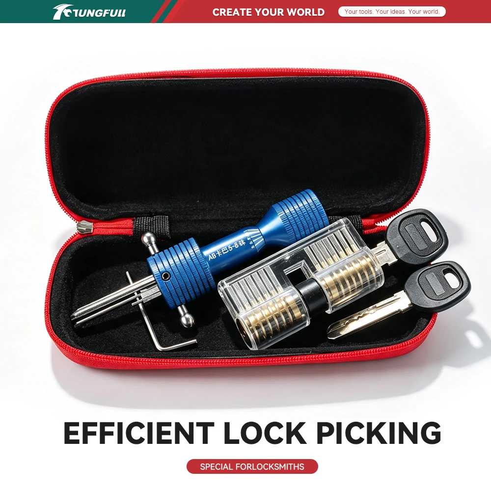 Single Groove KABA MUL-78 Key Decoding Tool AB Position Positive Groove Locator Professional Locksmith Lock Opening Decoder Tool