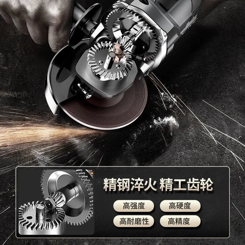 آلة طحن متعددة الوظائف آلة طحن وتلميع يدوية قطع عالية الطاقة، عجلة طحن يدوية #4