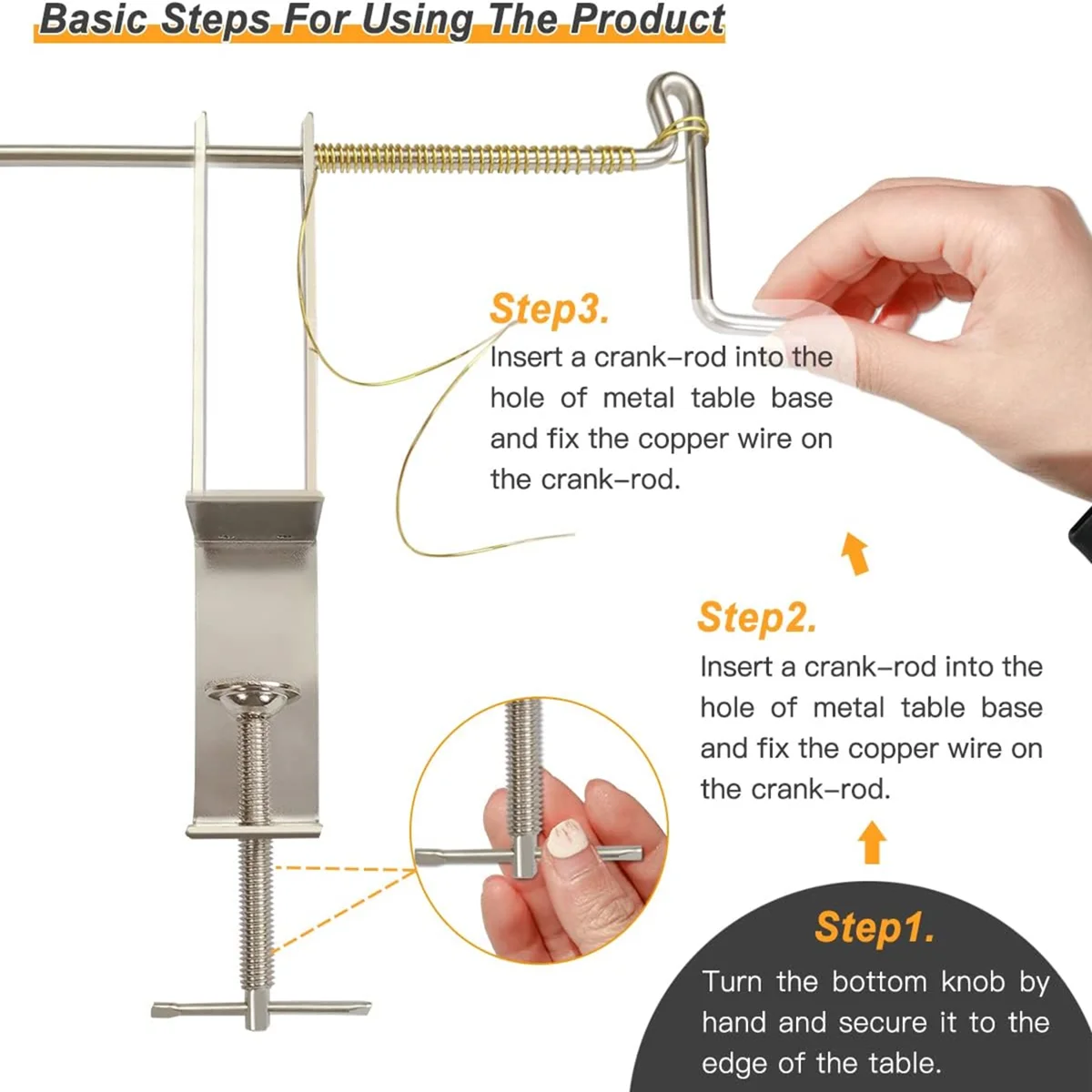 XUQIAN Kit per la creazione di gioielli da 6 pezzi di alta qualità con avvolgimento del filo avvolgitore Gizmo Deluxe per strumento di avvolgimento di gioielli