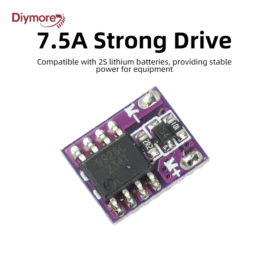 3.5-6V 10A 1S Brushed ESC Mini DIY Modify Single Way Electric Speed Control Module for RC Airplane Drone Hollow Cup Motor
