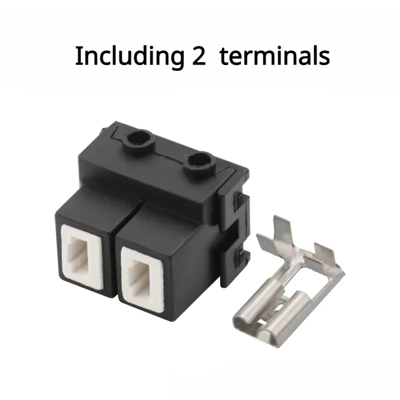 

6.3 ceramic H7-2C/H7-2B Automobile connector H7 ceramic high temperature resistant headlight bent socket holder