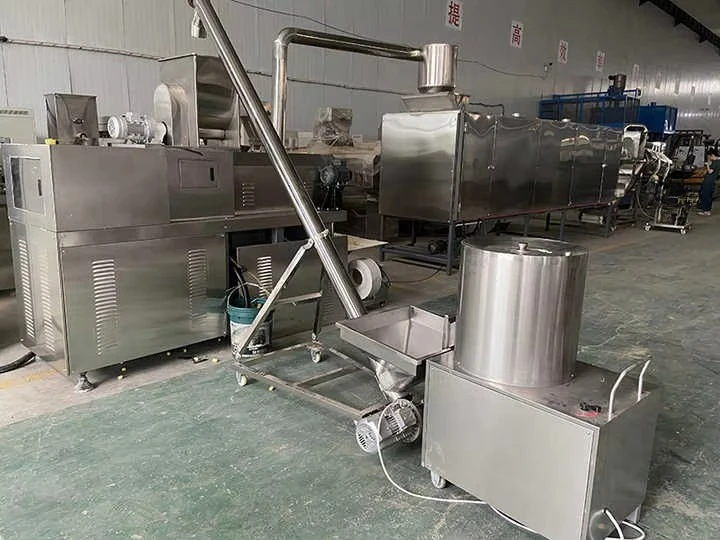 Full Automatic Corn Maize Flakes Making Machine Breakfast Cereals Processing Line 150kg/h 250kg/h 500kg/h