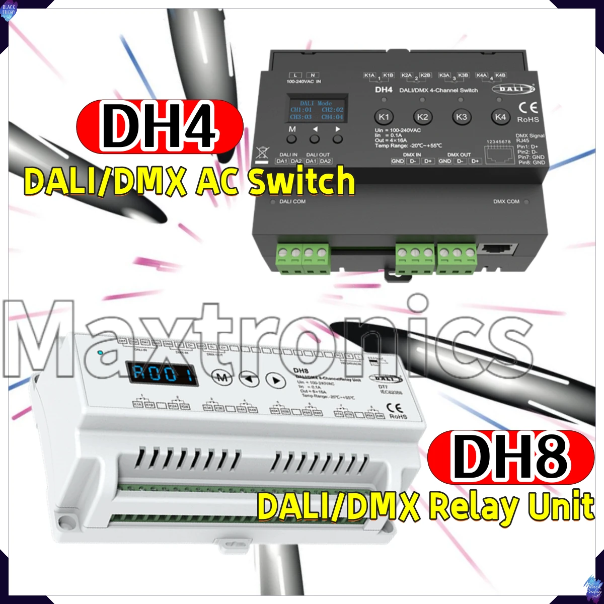 4-Channel Dali/Dmx …