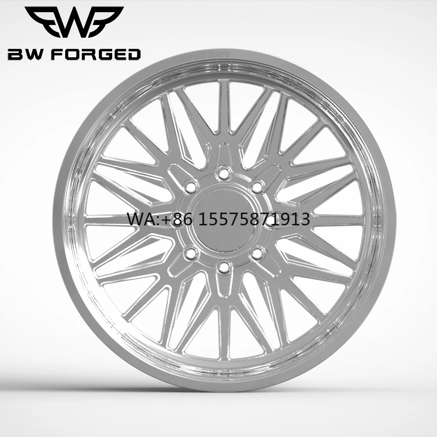 

Polished Deep Dish Wheel 22x12 24x12 24x14 Chrome Forged Alloy Wheel for Truck Wheel 6x139.7 8x180 8x165.1 8x170 8x200