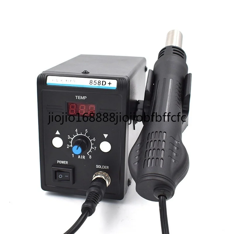 Suitable for mobile phone repair 858D dual anti-static digital display welding table disassembly welding table hot air machine